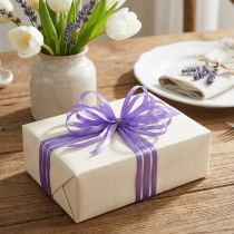 Artikel Satinband Geschenk- und Dekorationsband 3mm x 50m Lila Polyester
