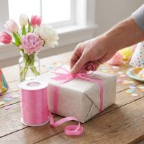 Artikel Kräuselband Polypropylen 10mm x 250m Pink Dekoband