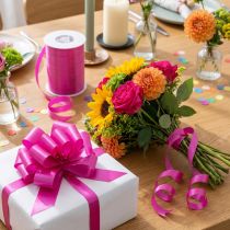 Artikel Kräuselband Polypropylen Magenta 10mm 250m Geschenk- und Dekorationsband