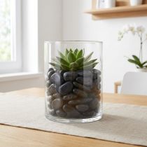 Artikel Flusskiesel Schwarz Stein 20–40mm 5kg für Dekoration