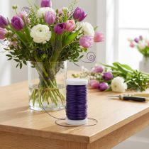 Artikel Deko Lackdraht Metall Violett 50m Ø0,5mm
