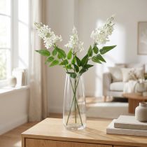 Artikel Phlox Kunstblütenzweig Weiß 78 cm 3er-Set