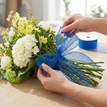 Artikel Netzband Gitterband Blau 50mm x 10m Polyethersulfon Polyamid Drahtverstärkt