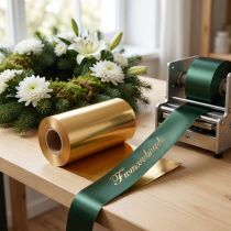 Artikel Prägefolie Gold 175mm x 50m für Schleifendruck und Beschriftungen