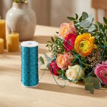 Artikel Bouillondraht Zink Ø0,30mm 140m Türkis Basteldraht Dekoration