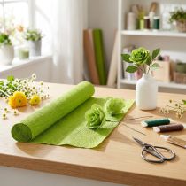 Artikel Floristen-Krepppapier Grasgrün 50×250 cm Krepppapier für Dekoration und Bastelarbeiten