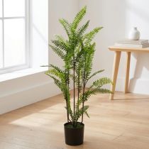 Artikel Farn im Topf aus Kunststoff Grün 80cm