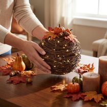 Artikel Kugel aus Naturreben Braun Ø14cm für Dekoration