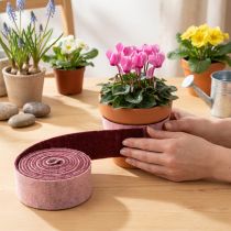 Artikel Zweifarbiges Wollfilzband Rosa Rot für Dekoration und DIY
