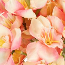 Artikel Künstlicher Deko-Blütenzweig Inkalilie 33 cm Rosa 6 Stück
