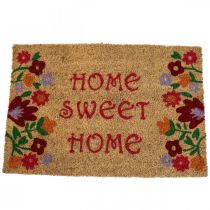 Fußmatte Home Sweet Home Fußabtreter Kokos Türmatte 60x40cm