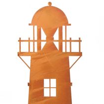 Artikel Gartendeko Rost Leuchtturm Maritime Deko Metall 60cm