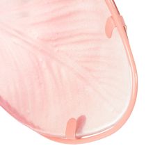 Artikel Gartenstecker Tulpe aus Metall und Glas 94cm Pink