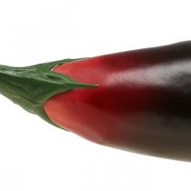 Gemüse Deko Aubergine Lebensmittelattrappe L20cm