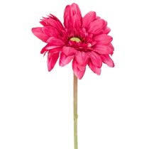 Artikel Künstlicher Gerbera Blumenbund aus Textil und Kunststoff 47 cm in Gelb, Orange, Pink und Weiß