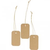 Geschenkanhänger Natur Schildchen Papier 3,5x6cm 100St
