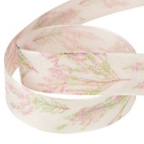 Artikel Geschenkband Band Herbst Heidekraut Stoffband 25mm 20m