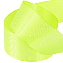Artikel Geschenkband Dekoband Webkante Limettengrün 40mm 50m