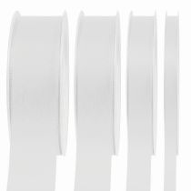 Artikel Geschenkband Dekoband Weiß 50m Verschiedene Größen