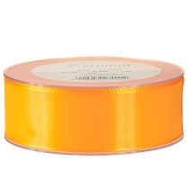 Artikel Geschenkband Dekorationsband Orange Seidenband 40mm 50m