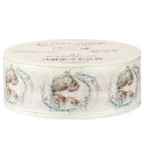 Artikel Geschenkband Ostern Schleifenband Hasen 40mm 18m