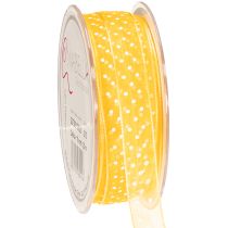 Artikel Geschenkband gepunktet perfekter Abschluss für Geschenkpäckchen und Geschenkboxen 1,5cm 20m