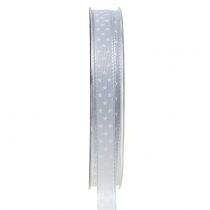 Geschenkband Grau 10mm 25m