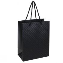 Artikel Geschenktasche Geschenktüte Schwarz 18×10×23cm 1 St