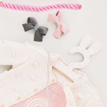 Artikel Geschenktüten aus Papier Baby Mädchen 23×18cm Rosa 2 Stück