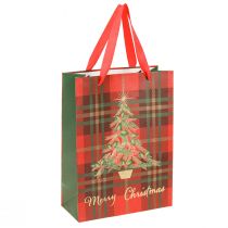 Artikel Geschenktüten Weihnachten Baum Rot Grün 18x24cm 10St