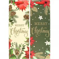 Artikel Geschenktüten Weihnachten Geschenktasche Merry Christmas 12×36cm 2St