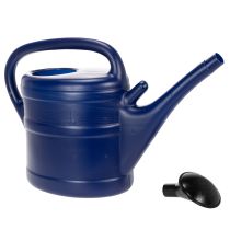 Artikel Gießkanne Kunststoff 10 Liter Blau mit Brause für Garten