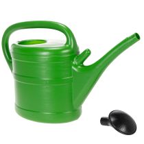 Artikel Gießkanne Kunststoff 10l Maigrün mit Brause für Garten