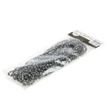 Artikel Weihnachtsdeko Perlengirlande Grau 275cm