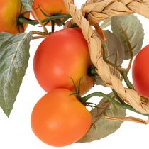 Artikel Tomaten-Girlande 135cm Kunstpflanze mit Deko-Tomaten und Blättern für Innen und geschützten Außenbereich