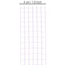 Artikel Gitterband lila 4,5 cm x 10 m Dekoband aus Kunststoff für Bastelarbeiten