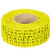 Artikel Netzband Gelb Polypropylen 4,5 cm x 10 m für Dekoration