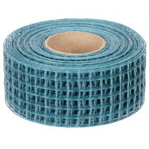 Artikel Dekoband Gitterband 4,5 cm breit Blau 10 m für Bastel- und Dekoarbeiten