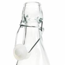 Artikel Deko-Glasflaschen Set 27cm, Transparent, 7cm Ø, 2 Stück