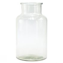 Artikel Glasvase Deko Flasche Apotheker Glas Retro Ø14cm H25cm