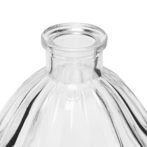 Artikel Glasvasen Mini Vasen Glas Bauchig Klar 8,5x9,5cm 6 St