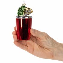 Artikel Cocktail Christbaumschmuck aus Kunststoff, 6 Anhänger bis 14 cm