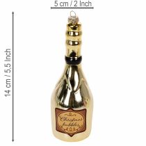 Artikel Cocktail Christbaumschmuck aus Kunststoff, 6 Anhänger bis 14 cm