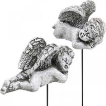 Artikel Grabschmuck Dekostecker Engel Grabengel am Stab 6cm 4 St