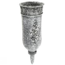 Artikel Grabschmuck Trauerfloristik, Grabvase mit Erdspieß L19cm