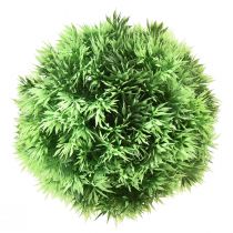 Graskugel Dekokugel Künstliche Pflanzen Grün Ø15cm 1St