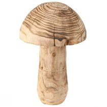 Artikel Großer Holzpilz Deko Pilz Holz Paulownia Ø21cm H33cm