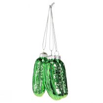 Artikel Gurke als Christbaumschmuck Glas Weihnachtsgurke 8cm 3St