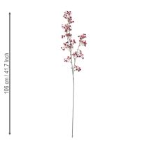 Artikel Gypsophila Künstliches Schleierkraut 106cm Bordeaux 2 Stängel