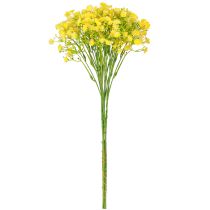 Artikel Gypsophila Kunstblume Gelb 4 Stiele 46cm